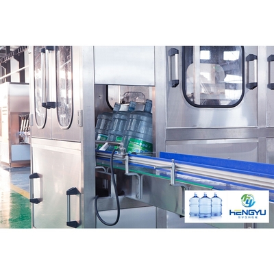 Hengyu Machinery 5 Gallon Bottled 20 Liter Water Jar Washing Filling Machine/water Barrel Filling Machine