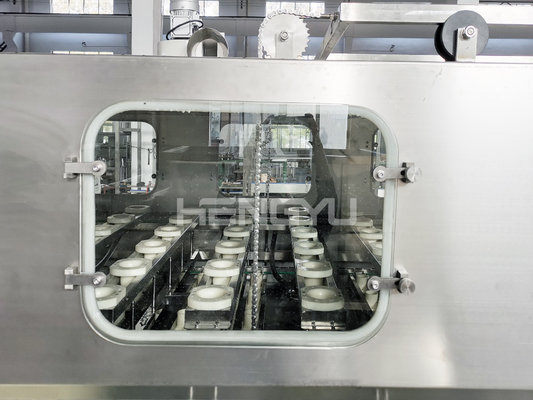 Hengyu Filling Pure Water Production Line Automatic Drink 5 Gallon Plastic Bottles Pump Video Technical Support Algeria Engine
