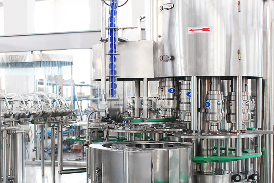Nice Appearance Stable Filling and Anti-overflow Design Complete Functions Intelligent Quantitative Juice Hot Filling Machine