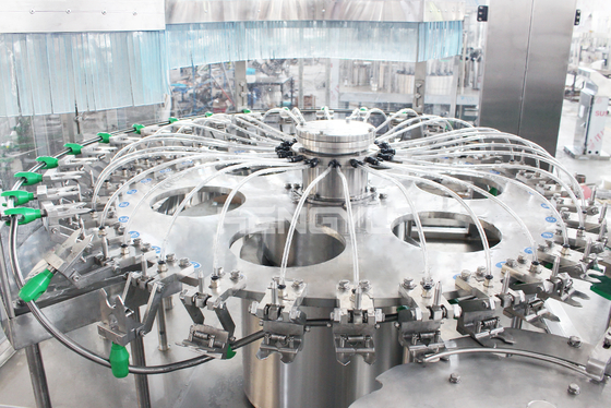 Nice Appearance Stable Filling and Anti-overflow Design Complete Functions Intelligent Quantitative Juice Hot Filling Machine