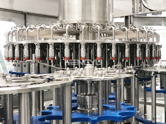 Intelligent System Backend Cooling Linkage Function Hot-fill Containers Different Bottle Types Juice Hot Filling Machine