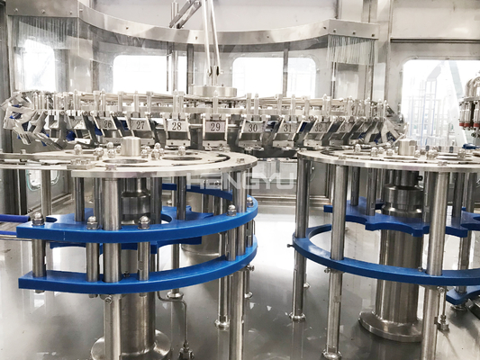 Intelligent System Backend Cooling Linkage Function Hot-fill Containers Different Bottle Types Juice Hot Filling Machine