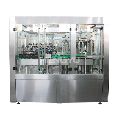 OEM Juice Making Machine Automatic Fresh  Sterilization With Pulp Hot Filling Line Plastic Bottle Beverage Packing Machine