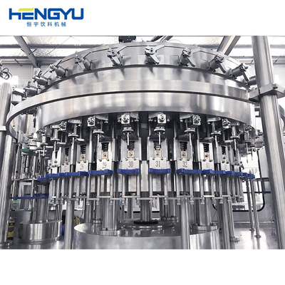 3-in-1  Automatic Glass Bottle Easy to Operate Cap Soft Carbonated Drinks Juice Beverage Filling Capper Capping Machine