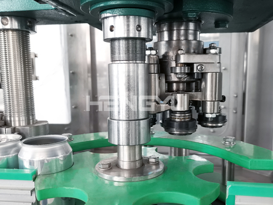 Automatic Rotary Carbonated Drink Can Liquid Filling Machine / Filmatic Filling Machine