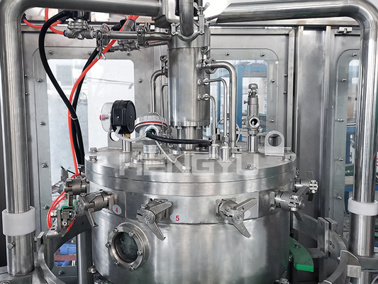Hengyu 2025 Full Automatic Beverage Cans Filling Machine Juice Soda Beer Drinking Canning Pop Tin Can Sealer Sealing Machinery
