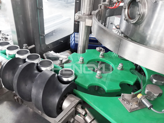 Hengyu 2025 Full Automatic Beverage Cans Filling Machine Juice Soda Beer Drinking Canning Pop Tin Can Sealer Sealing Machinery