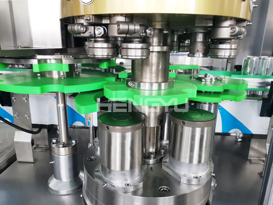 Hengyu 2025 Full Automatic Beverage Cans Filling Machine Juice Soda Beer Drinking Canning Pop Tin Can Sealer Sealing Machinery