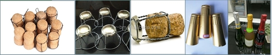 Automatic Wine Glass Bottle Wooden Corking Machine