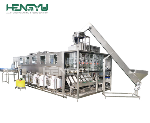 Hengyu 2025 10 Litres Pure Water Filling 3 in 1/15 Gallon Water Washing and Filling Machine/19 Liter Bottle Filling Equipment