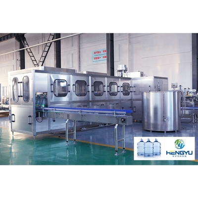 Hengyu Machinery 5 Gallon Bottled 20 Liter Water Jar Washing Filling Machine/water Barrel Filling Machine