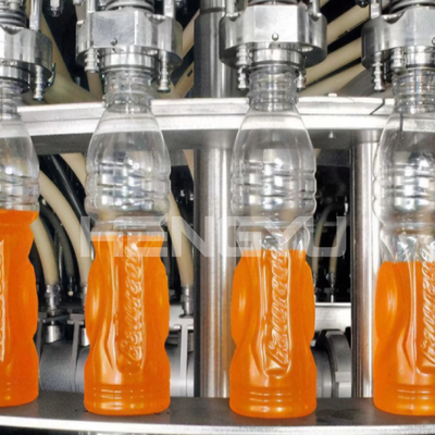 High-Speed Juice Making Machine Automatic Fresh  Sterilization With Pulp Hot Filling Line  Bottle Beverage Packing Machine