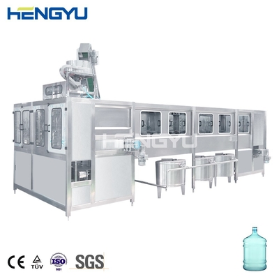 5 Gallon Water Production Line / Big Bottle Complete Water Filling Plant / 20 Liter Water Bottle Cap Manufacturing Machine